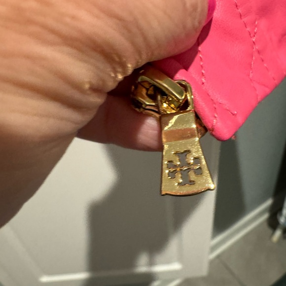 Tory Burch- Daphne leather jacket- Bloom - Picture 8 of 9